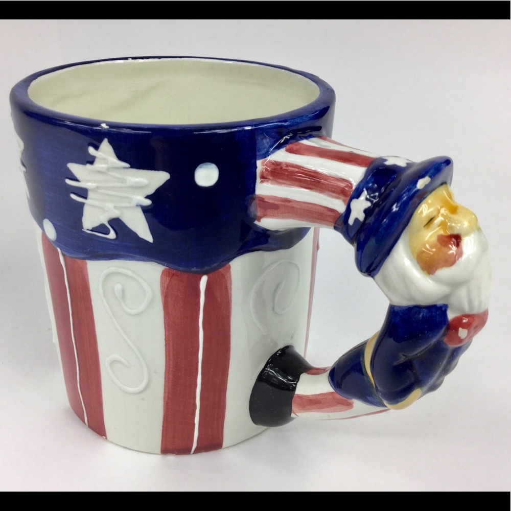 OXFORD ELITE Uncle Sam Coffee Mug American Flag